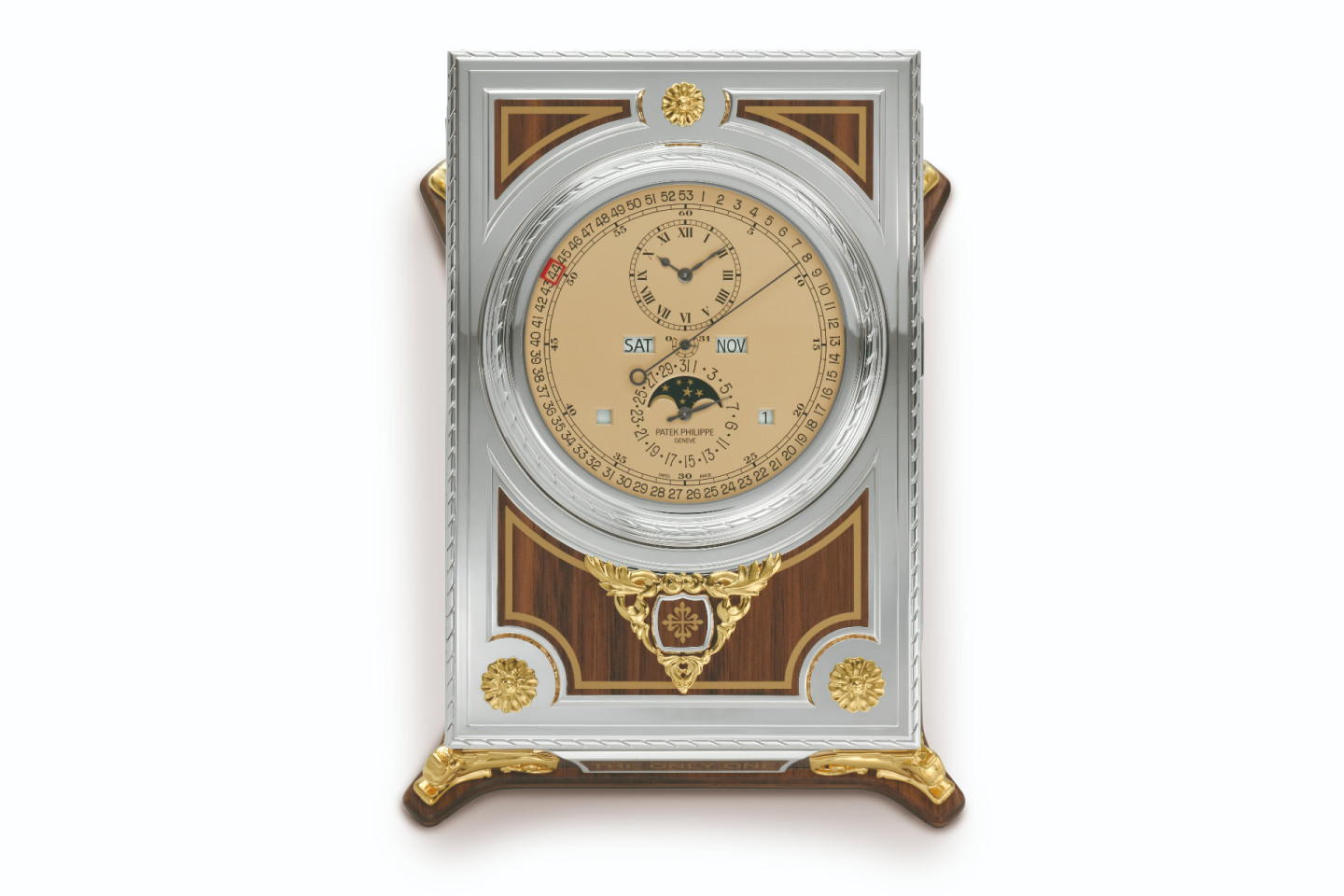 Настольные часы Patek Philippe, сделанные специально для аукциона Only Watch, эстимейт 400-500 тыс. швейцарских франков