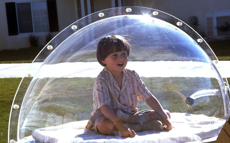 Кадр из фильма «Парень из пузыря»