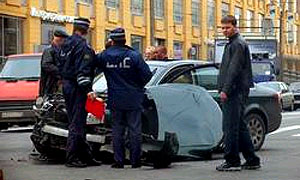 За прошедшие выходные в Москве произошло 95 ДТП