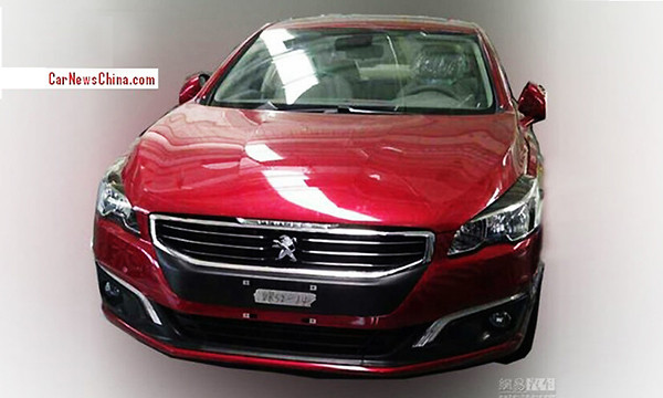 В Китае сфотографировали новый Peugeot 508