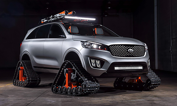 Kia разработала беспилотный вездеход