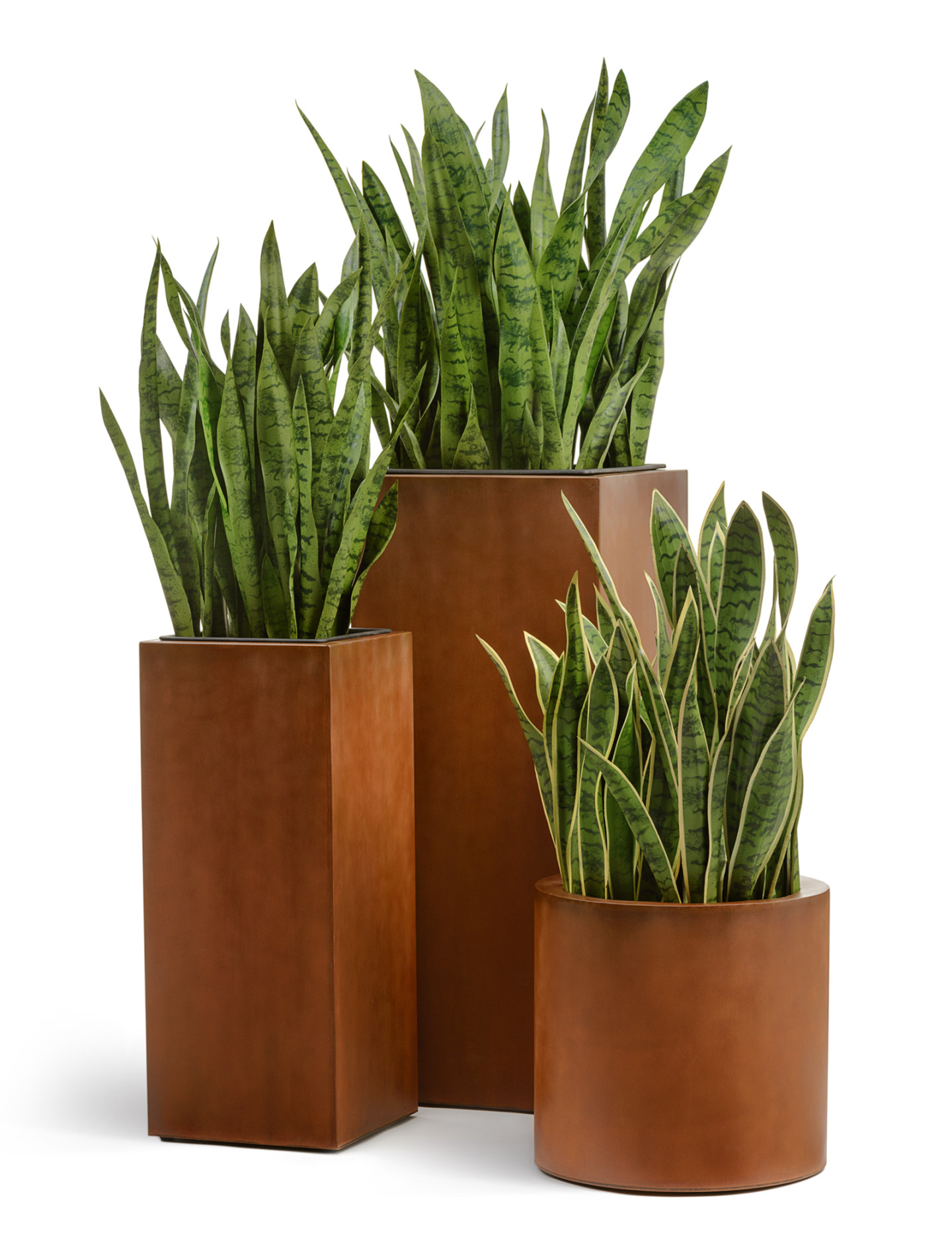 Кашпо Treez Effectory Corten Steel