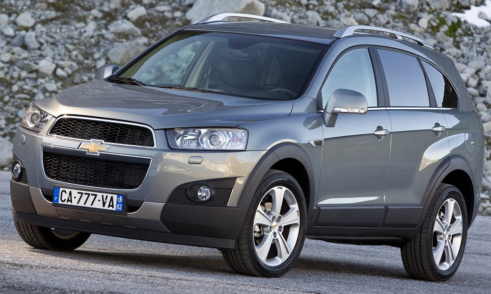 Обновленный Chevrolet Captiva появится в России уже в апреле