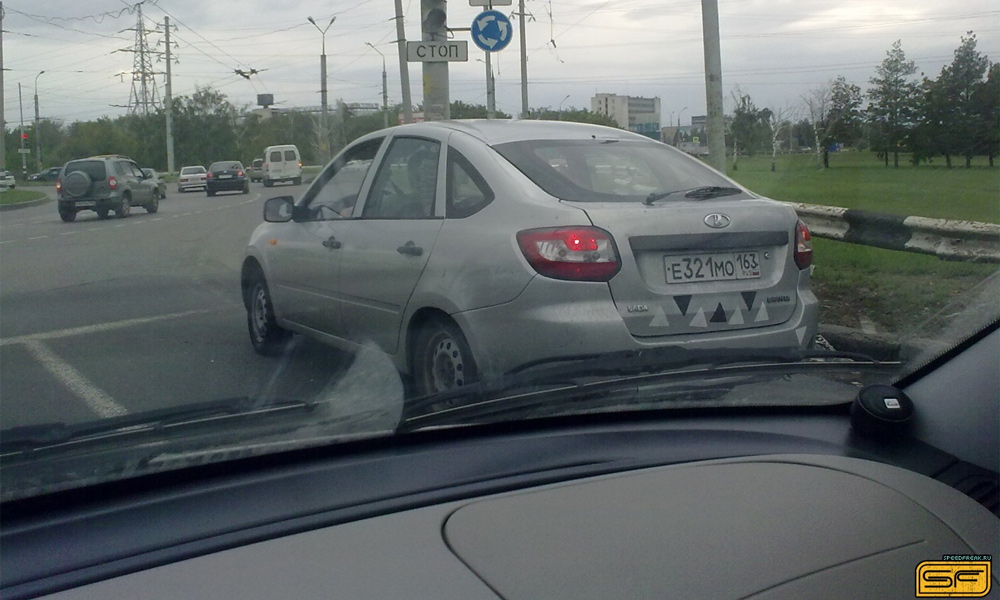 Lada Granta лифтбэк заметили без камуфляжа