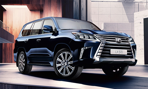 В России начались продажи обновленного Lexus LX