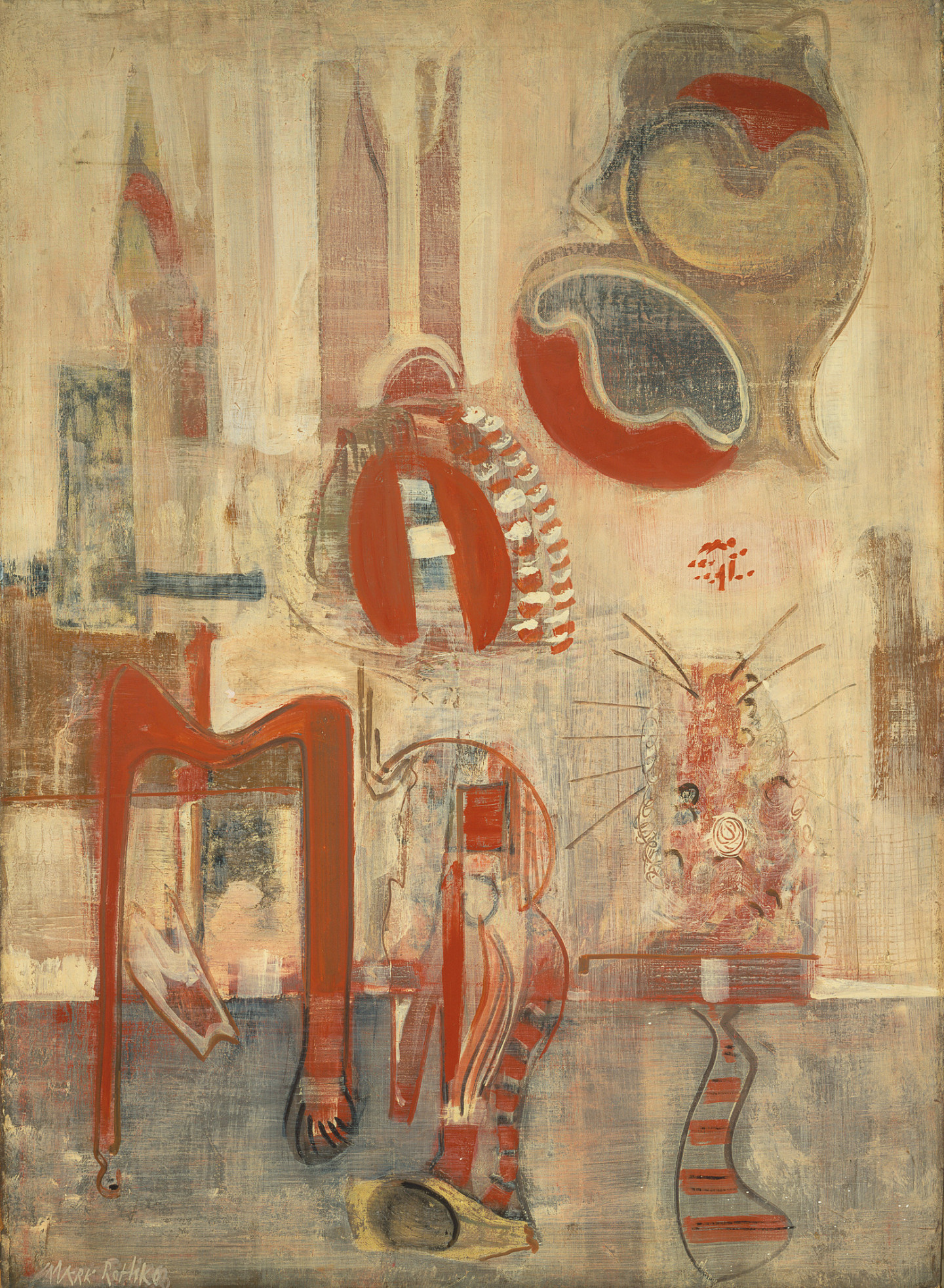 Марк Ротко. «Комната в Карнаке», 1946