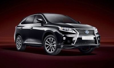 Lexus RX превратится в гибридный спортмобиль