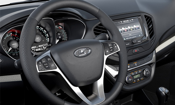 АвтоВАЗ показал салон серийной Lada Vesta