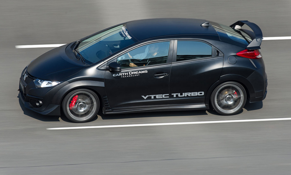 Honda опубликовала первые фотографии Civic Type R