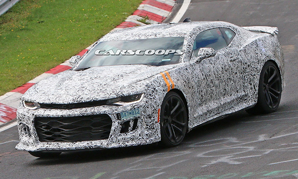 Chevrolet Camaro Z1 сфотографировали на новых тестах