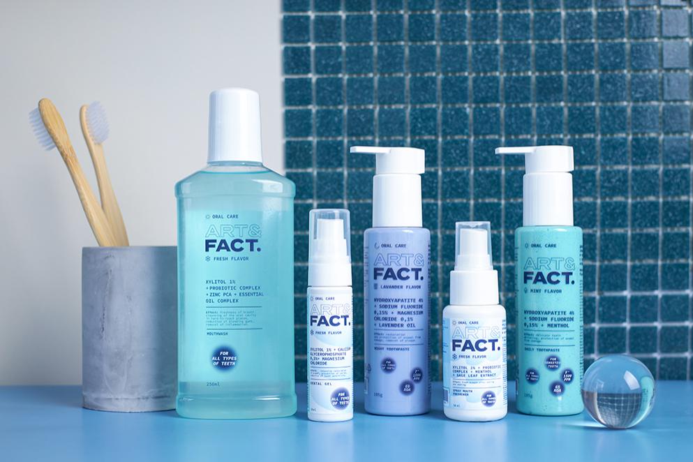 Линия средств по уходу за зубами и полостью рта Oral Care, Art & Fact