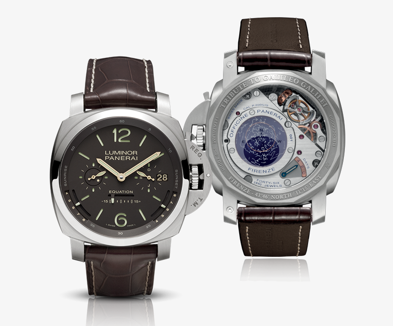 L'Astronomo – Luminor 1950 Tourbillon Equation of Time Titanio