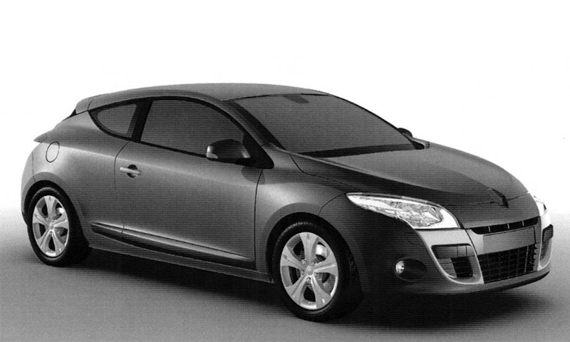 Появились фото трехдверной версии Renault Megane