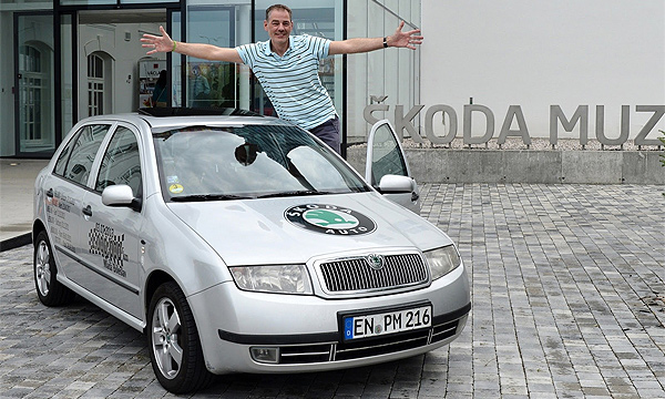 Немец проехал на Skoda Fabia миллион километров за 13 лет