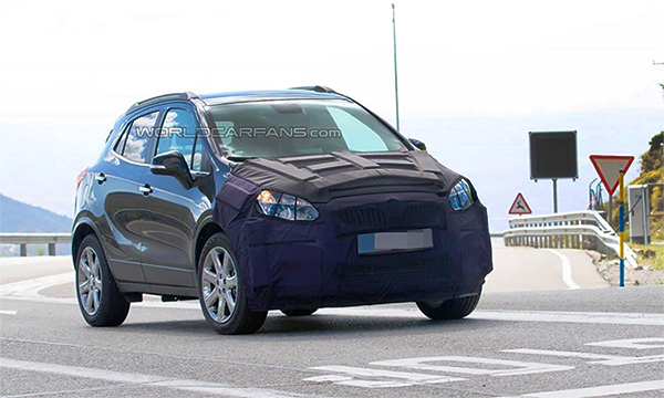 Рестайлинговый Buick Encore впервые замечен на тестах