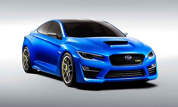 Первые изображения Subaru WRX Concept попали в сеть