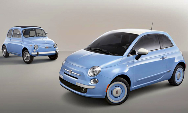 Ретро Fiat 500 покажут в Лос-Анджелесе