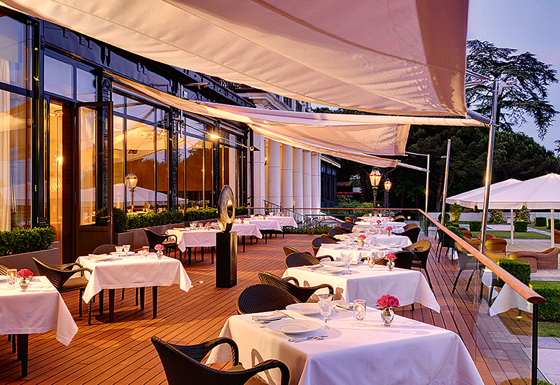 Терраса ресторана La Terrase, Лозанна
