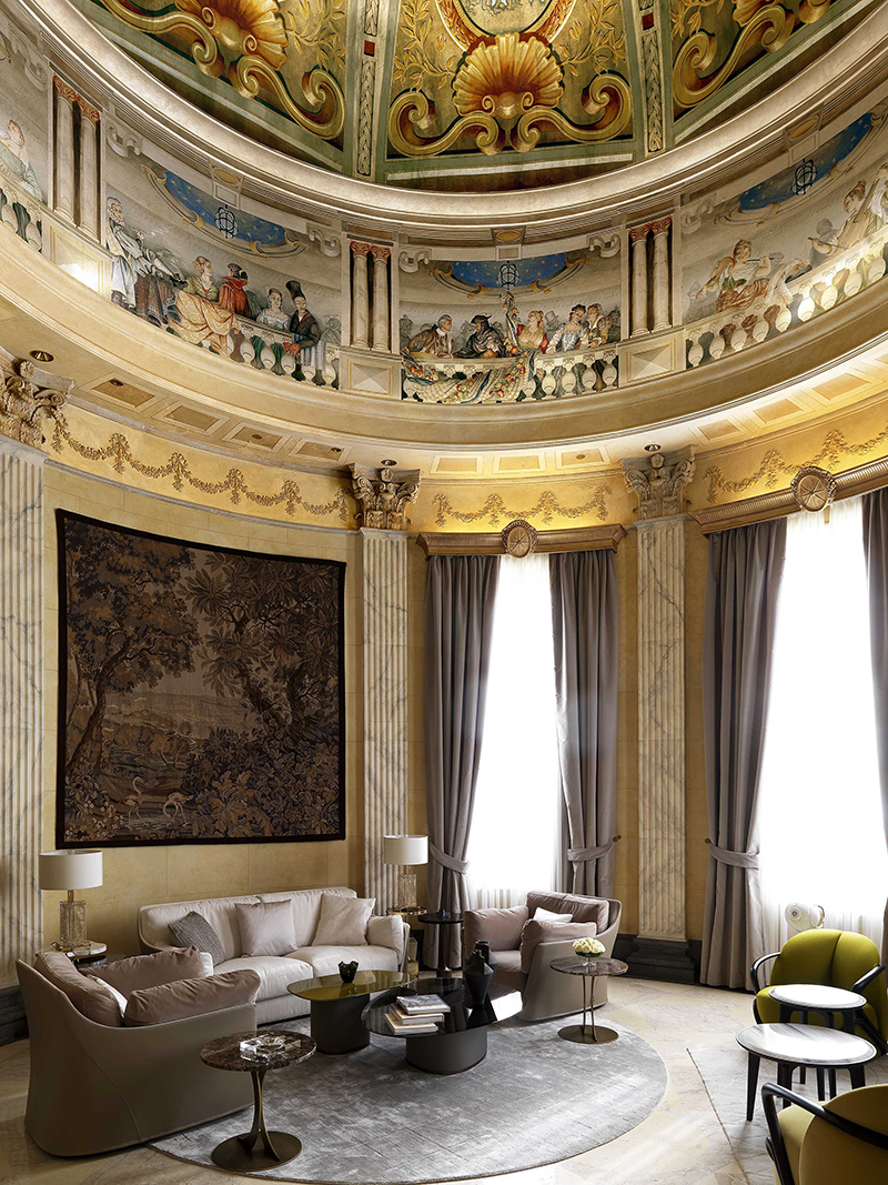 Люкс Villa La Cupola Suite в отеле The Westin Excelsior Rome