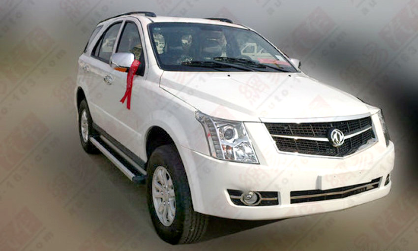 Dongfeng, похожий на Cadillac SRX