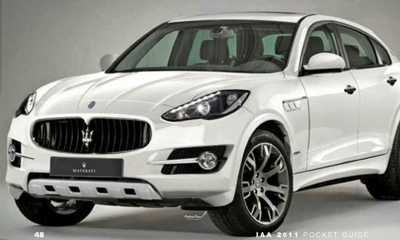В интернет просочились изображения внедорожника Maserati