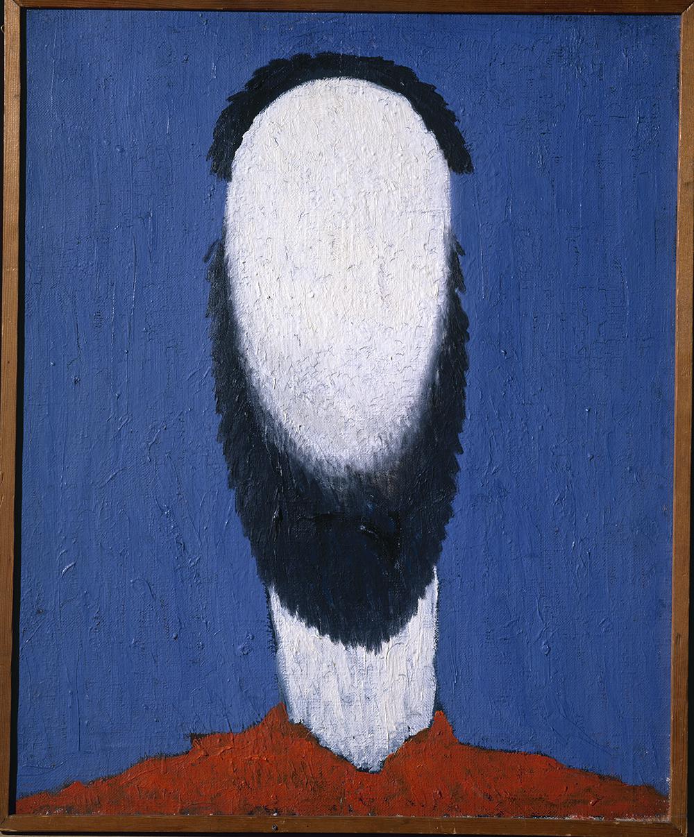 Казимир Малевич, «Голова крестьянина», начало 1930-х