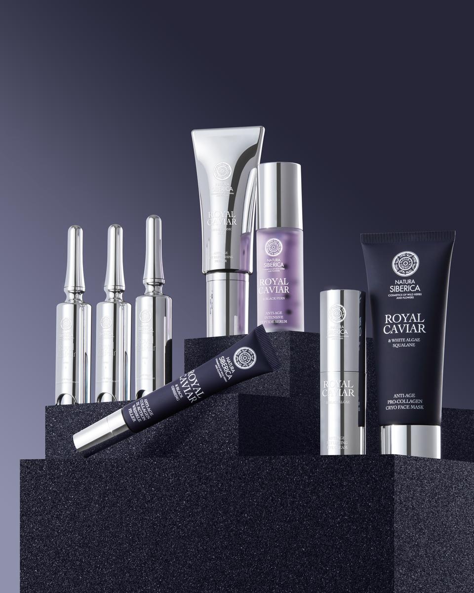 Коллекция антивозрастных средств Royal Caviar, Natura Siberica