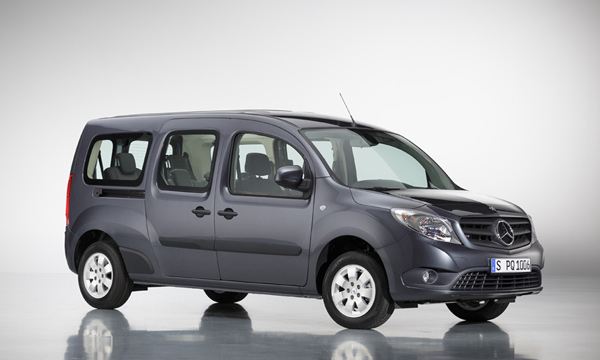Mercedes-Benz рассекретил минивэн на базе Renault Kangoo
