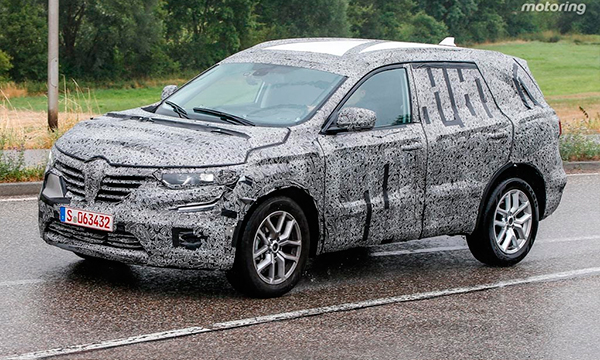 Новое поколение Renault Koleos заметили на тестах в Австралии