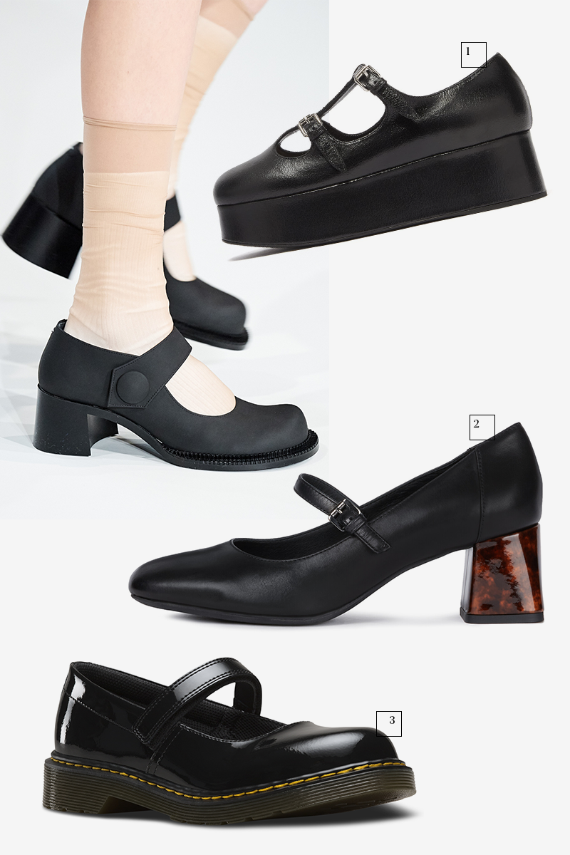 Maison Margiela
1) Miu Miu, 36 060 руб
2) Geox, 11 990 руб.
3) Dr. Martens, 12 000 руб.