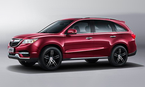 Китайцы разработали копию Acura MDX