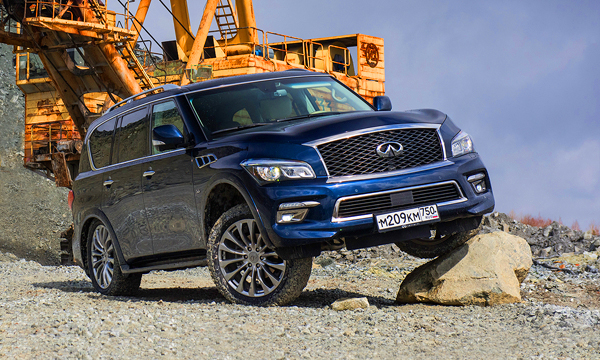 Камень точит. Тест-драйв Infiniti QX80