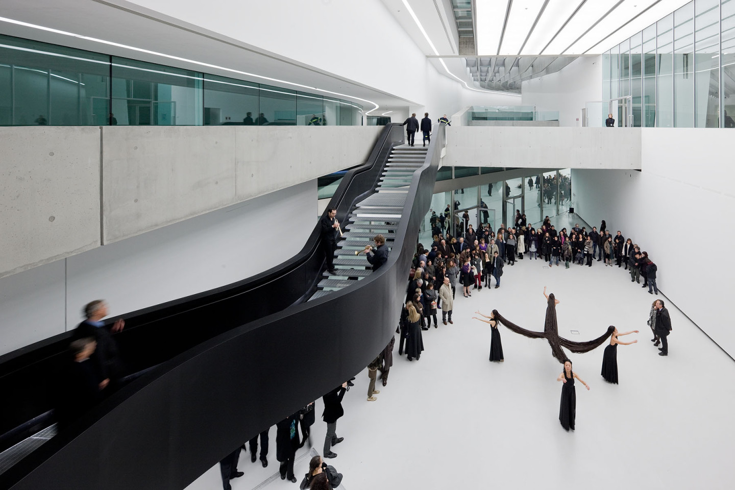 Музей искусства XXI века MAXXI в Риме, 2009 г.