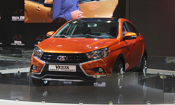 Седан Lada Vesta превратили во вседорожник