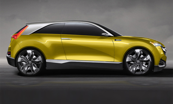 Компании Acura предложили проект трехдверного кроссовера