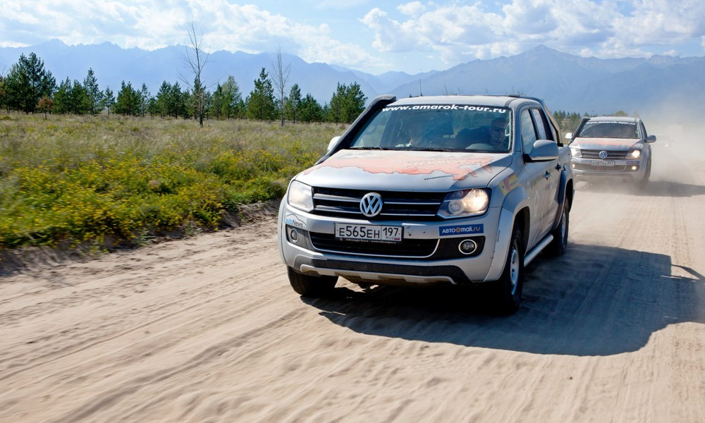 «Большое путешествие Amarok» посетило Баргуджин-Токум