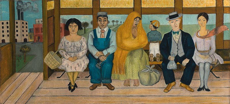 Фрида Кало. «Автобус», 1929.