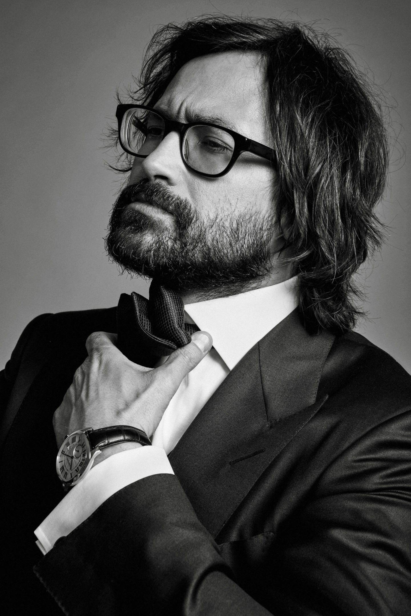 На Дмитрии: костюм-тройка, рубашка - все Tom Ford, запонки Cartier, часы Drive de Cartier