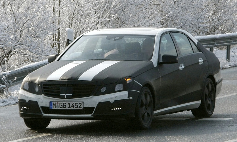 Mercedes-Benz E-Class 2010 засекли на Нюрбургринге