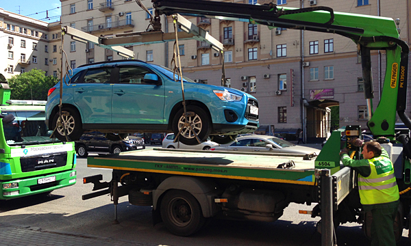 Стоимость эвакуации автомобиля привяжут к его массе