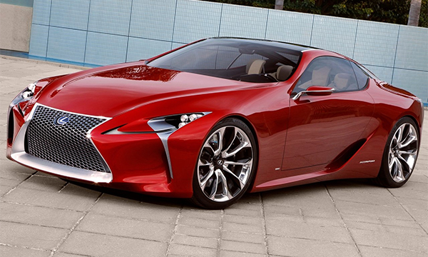 Lexus покажет новый флагманский спорткар на автосалоне в Детройте
