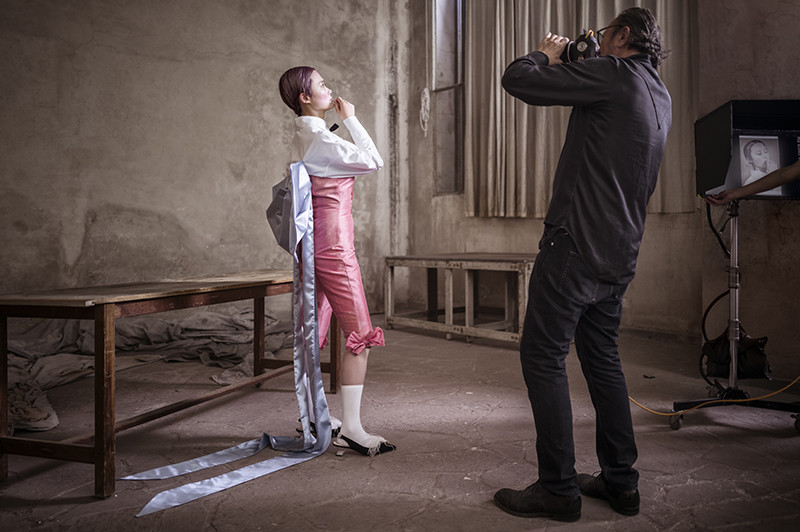 Крис Ли. Фотография со съемок календаря Pirelli 2020 Паоло Роверси