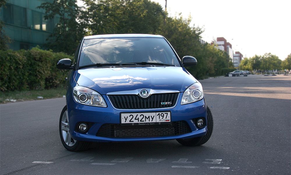 Проверка на прочность. Тест Skoda Fabia RS