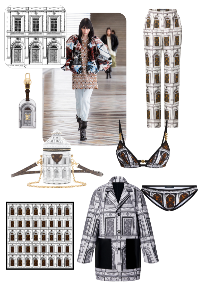 Коллаборация Louis Vuitton X Fornasetti