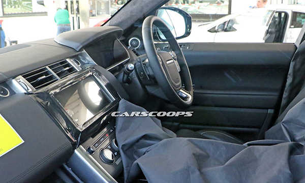 Range Rover Sport после рестайлинга получит новую мультимедийную систему