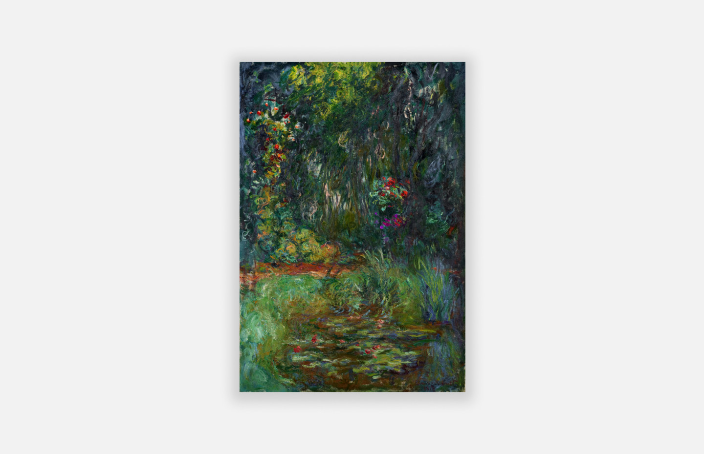 Картина Клода Моне кувшинки на пруду