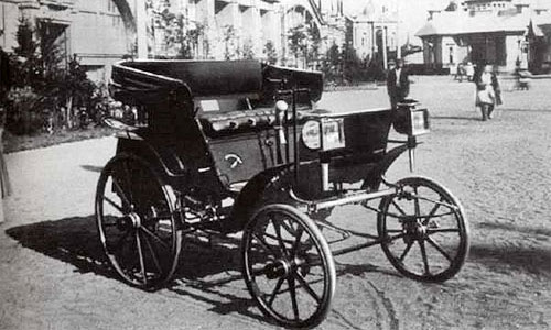 Автомобиль конструкции Фрезе и Яковлева 1896 г.
