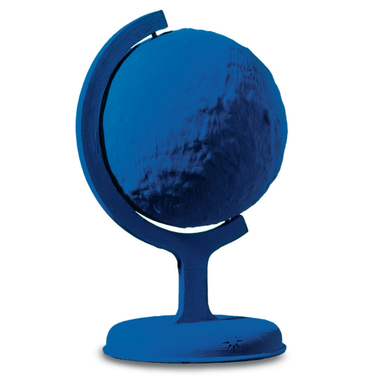 Ив Кляйн. «Синий глобус (RP 7)», 1988. © Yves Klein, ADAGP, Paris / RAO, Moscow, 2017
