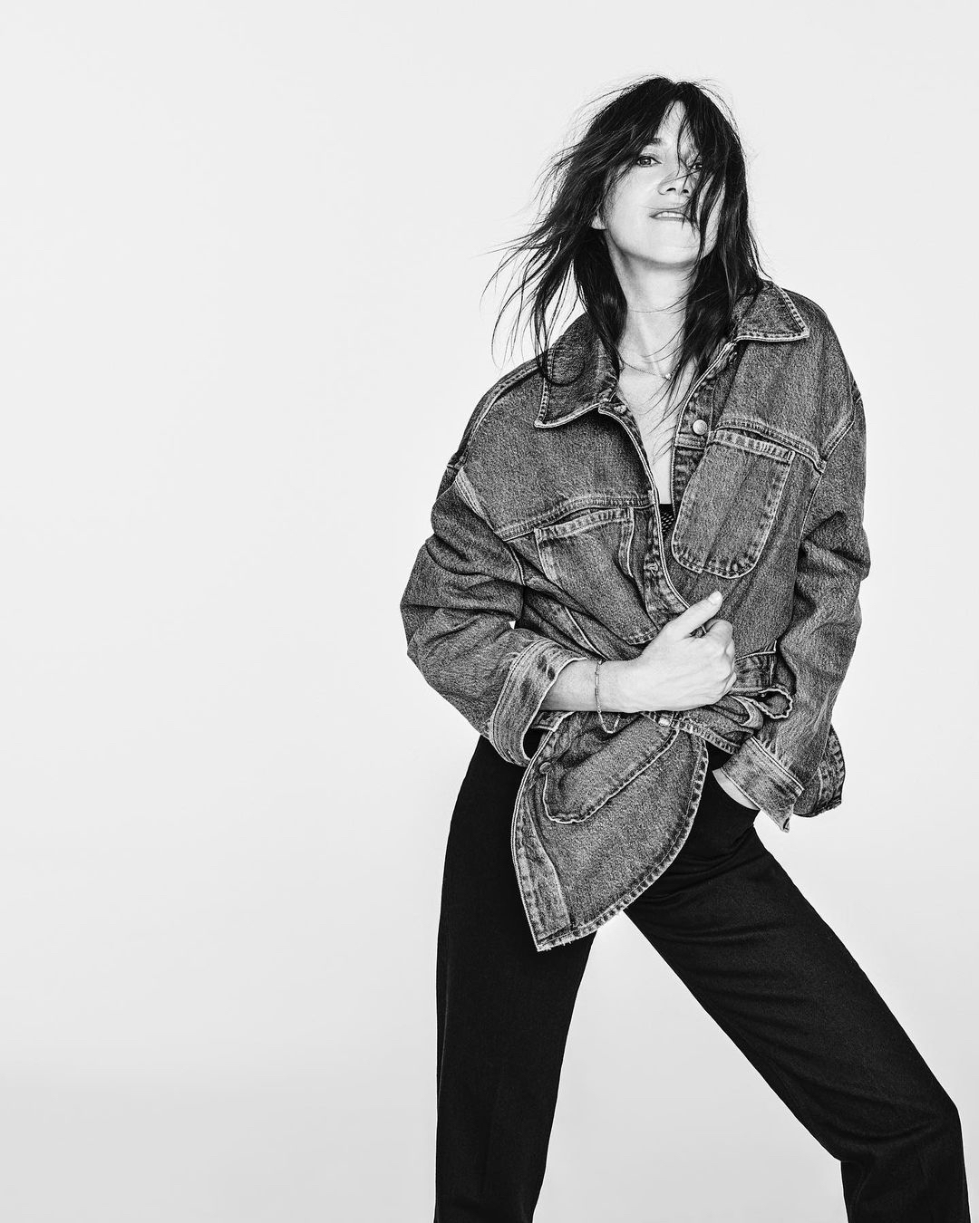 Шарлотта Генсбур в лукбуке ее совместной коллекции c Zara