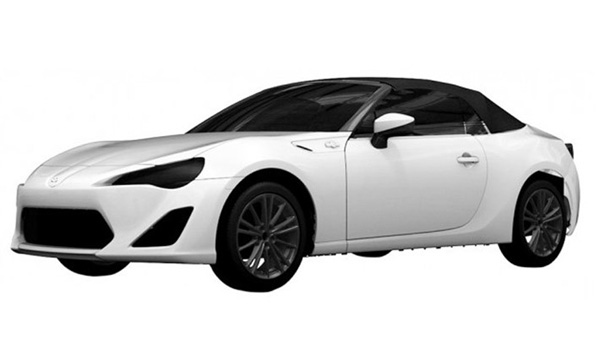 Toyota запатентовала родстер GT 86